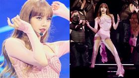 ▲BLACKPINK Lisa 美國科切拉音樂節（Coachella）。（圖／翻攝自微博）