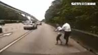 10歲童闖國1交流道！客運司機急下車抓人