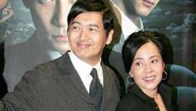 ▲周潤發；陳薈蓮。（圖／翻攝自百度百科）