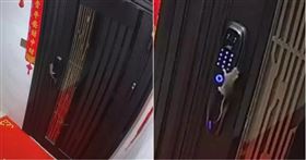 半夜大門密碼鎖被狂按　屋主一看門外沒人（圖／翻攝自農民頻道）