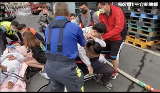 聯華彰化工廠大火22人送醫　7死3命危搶救