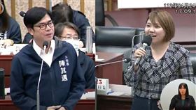 邱于軒、陳其邁(圖/翻攝高雄市議會)