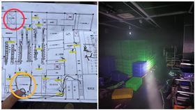 聯華,火警,冷藏庫,平面圖（圖／翻攝畫面）