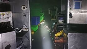 聯華,火警,冷藏庫,平面圖（圖／翻攝畫面）