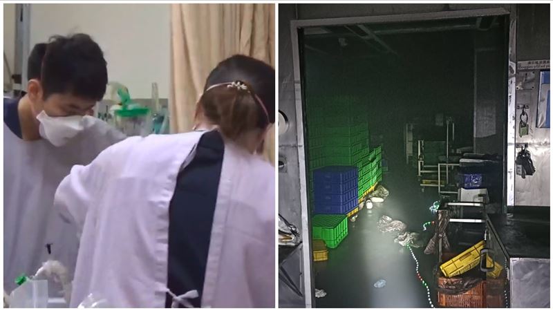 聯華火警他躲冷藏庫逃死　驚險還原現場