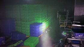 聯華,火警,冷藏庫,平面圖（圖／翻攝畫面）