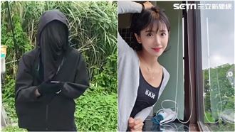 企鵝妹環島被跟蹤4小時！蒙面男畫面曝光