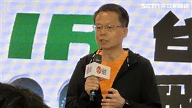 2023長榮航空城市觀光馬拉松記者會,長榮航空總經理孫嘉明,記者劉沛妘攝影