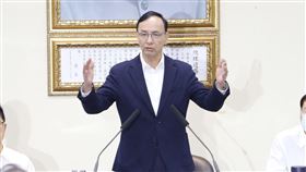 朱立倫提名徐巧芯、羅明才。(中國國民黨提供)