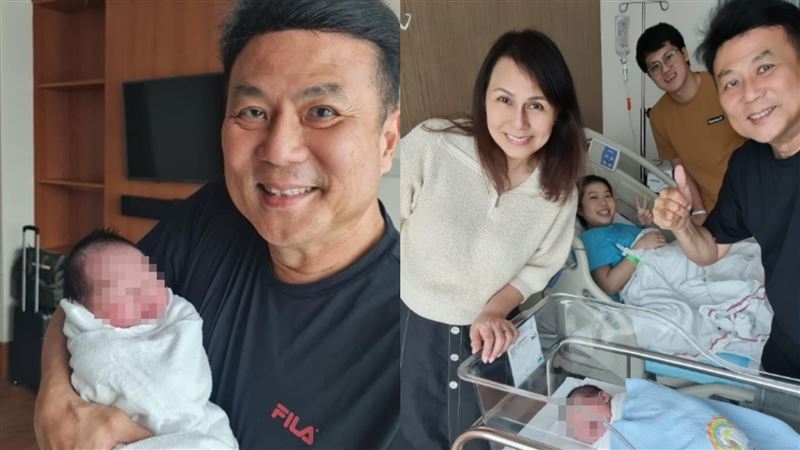 小孩不笨導演升格阿公！喜得金孫愛不釋手