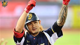 中信兄弟張志豪開轟。（圖／中信兄弟提供）