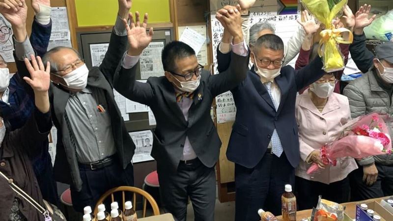 日同志市議員告白台伴侶：有了公開勇氣！
