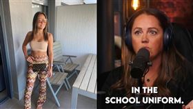 女警扮女學生釣色狼。（圖／翻攝自IG、TikTok）