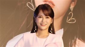 李明珊離婚首度現身公開活動，瘦了一大圈。（圖／記者邱榮吉攝）