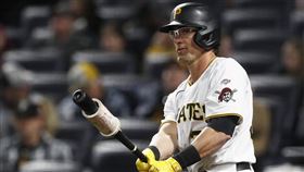 ▲海盜隊33歲「菜鳥」馬吉（Drew Maggi）27日迎來他大聯盟處女秀。（圖／路透社／達志影像）