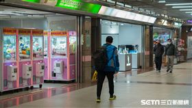 北車地下街(記者陳弋攝影)