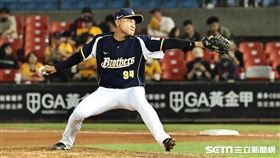 ▲中信兄弟投手吳俊偉。（圖／記者劉彥池攝影）