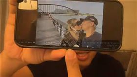 薛紀綱去年和「小Makiyo」的偷情照。（圖／翻攝自葛斯齊臉書）