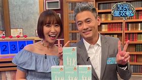 ▲薛紀綱與王湘涵之前一起上節目，還說比起女兒分享初夜，比較想聽夫妻坦白外遇。（翻攝臉書）