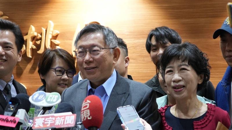 正式宣布選總統　柯文哲：明天就去處理！