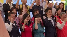 高嘉瑜游淑慧李彥秀出席陳建仁視察捷運環狀線東環段規劃情形