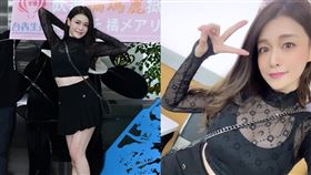 橘瑪麗稍早抵達松山機場，面對媒體大陣仗又驚又喜。（圖／品牌提供）