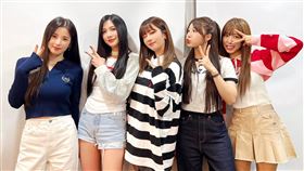 Apink成員僅鄭恩地完成續約，其餘4人皆不續約。（圖／翻攝自Apink_2011推特）