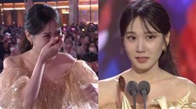 朴恩斌拿大賞爆哭。（圖／翻攝自微博）