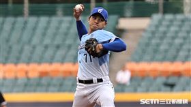 ▲富邦悍將先發投手江少慶。（圖／記者劉彥池攝影）