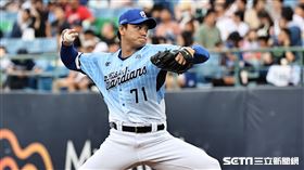 ▲富邦悍將先發投手江少慶。（圖／記者劉彥池攝影）