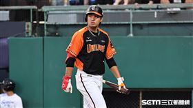 ▲統一獅三壘手林子豪。（圖／記者劉彥池攝影）