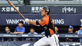 ▲統一獅外野手林安可。（圖／記者劉彥池攝影）