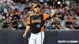 ▲統一獅投手劉予承。（圖／記者劉彥池攝影）