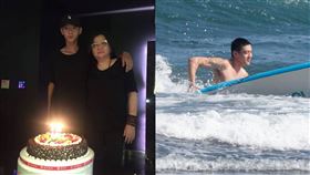 邱瓈寬視如己出，兒子隨養母姓邱，全名叫邱煌禕。yomob_ernest IG
