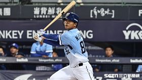 ▲富邦悍將外野手孔念恩。（圖／記者劉彥池攝影）