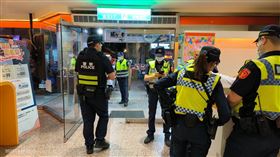 51勞動節連假土城警威力掃蕩黑幫據點 有效打擊犯罪（圖／新北土城警分局提供）