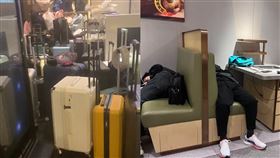 連假吃不到海底撈！爆「陸生睡滿店內」　小粉紅怒轟：素質低下。（圖／翻攝自小紅書）