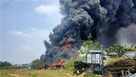 火警,濃煙,汽車報廢場,高雄大社區