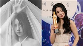 林智妍。（圖／翻攝自cosmopolitankorea IG、微博）