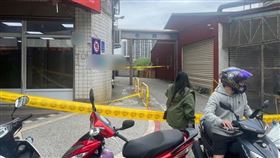 八里中山路發生槍擊案。（圖／翻攝畫面）