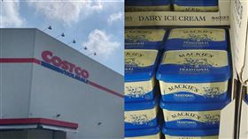 好市多又出包了？她見冰淇淋「外盒」驚呆（組合圖／資料照、Costco好市多 商品經驗老實說臉書）