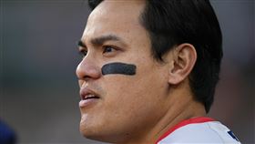 ▲紅襪張育成受傷當下曾沮喪落淚。（圖／美聯社／達志影像）