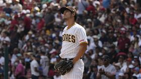 ▲教士逆轉橫掃巨人，達比修有先發挨3轟躲敗投。（圖／美聯社／達志影像）