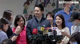 蔣萬安視察廣慈博愛園區工程推動成果受訪