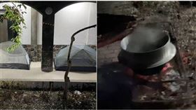 南投部落教會遭遊客擅闖，將神聖空間當免費露營地使用。（圖／擷取自傳道師楊始皇臉書）