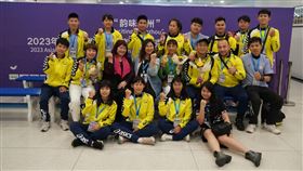 台灣克拉術代表隊前往杭州參加亞洲錦標賽，獲得1金1銀4銅好成績。（圖／克拉術協會提供）
