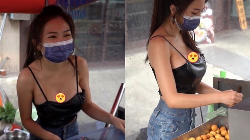 大甲地瓜球闆娘爆超兇假的！她：別羨慕我