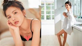 中信兄弟啦啦隊員謝凱蒂，日前出版了個人首本寫真散文書《浮誇的不是表情，是我的人生》。（圖／鏡週刊提供）