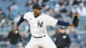 ▲赫曼（Domingo German）先發8.1局僅挨2安，勝投被牛棚搞掉。（圖／路透社／達志影像）