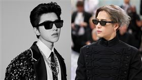 ▲王嘉爾，蔡徐坤。（圖／翻攝自微博）